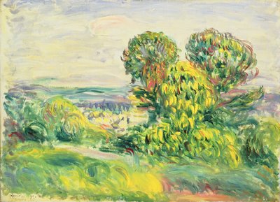 Arbres verts, 1890 - Pierre Auguste Renoir